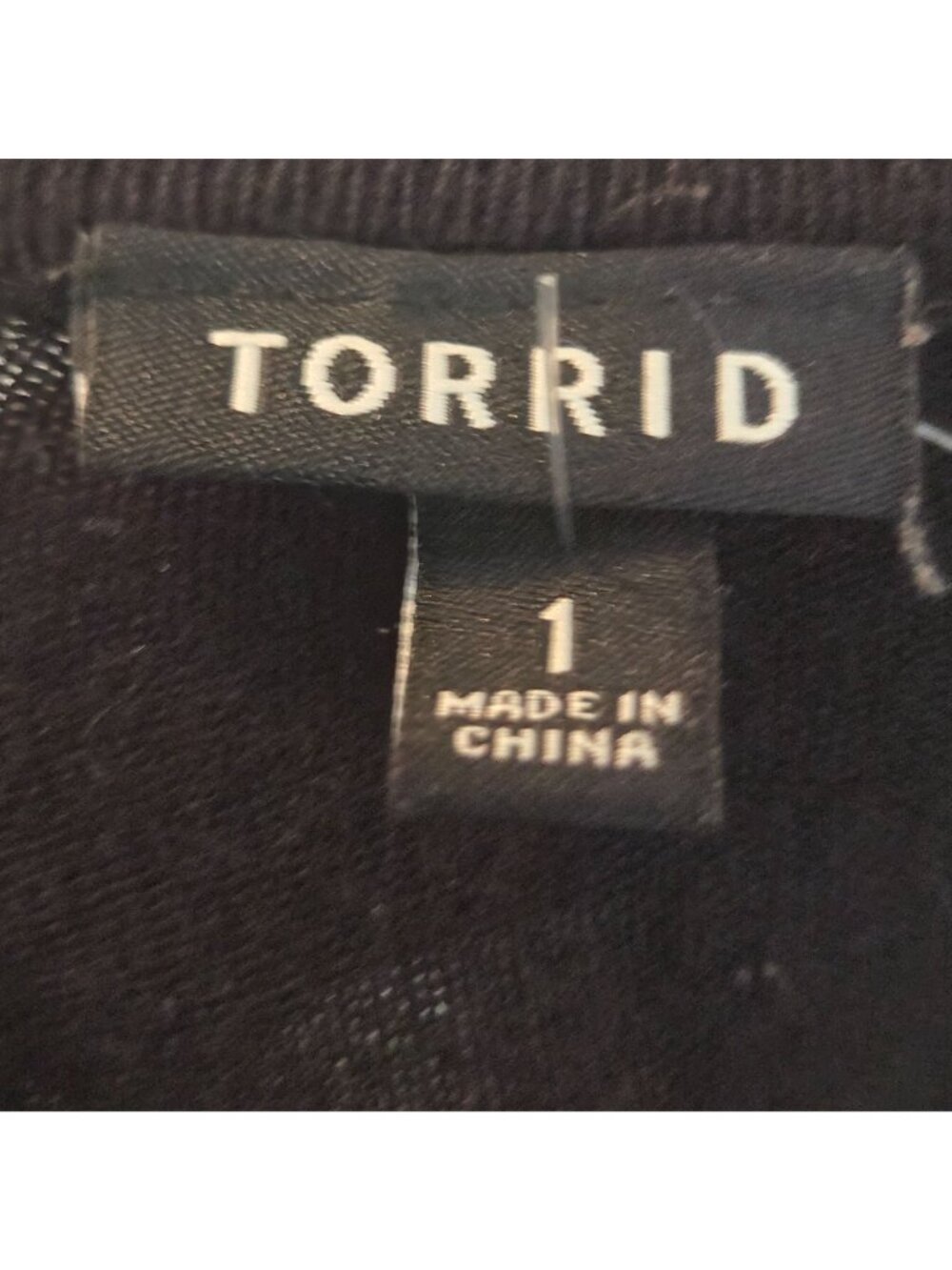 Torrid Black Military Cropped Cardigan Sweater Brass Buttons Women’s 1X Classic - Picture 8 of 10